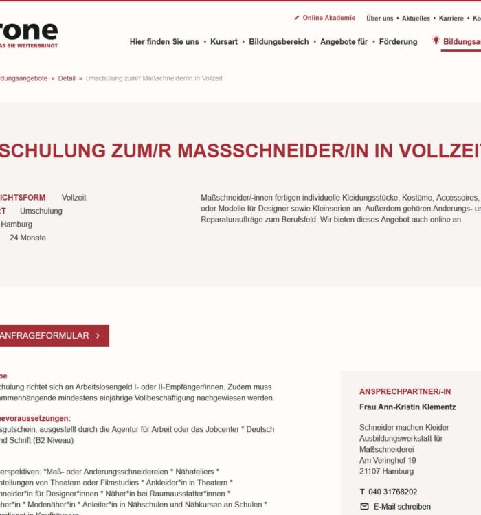 Grone Website