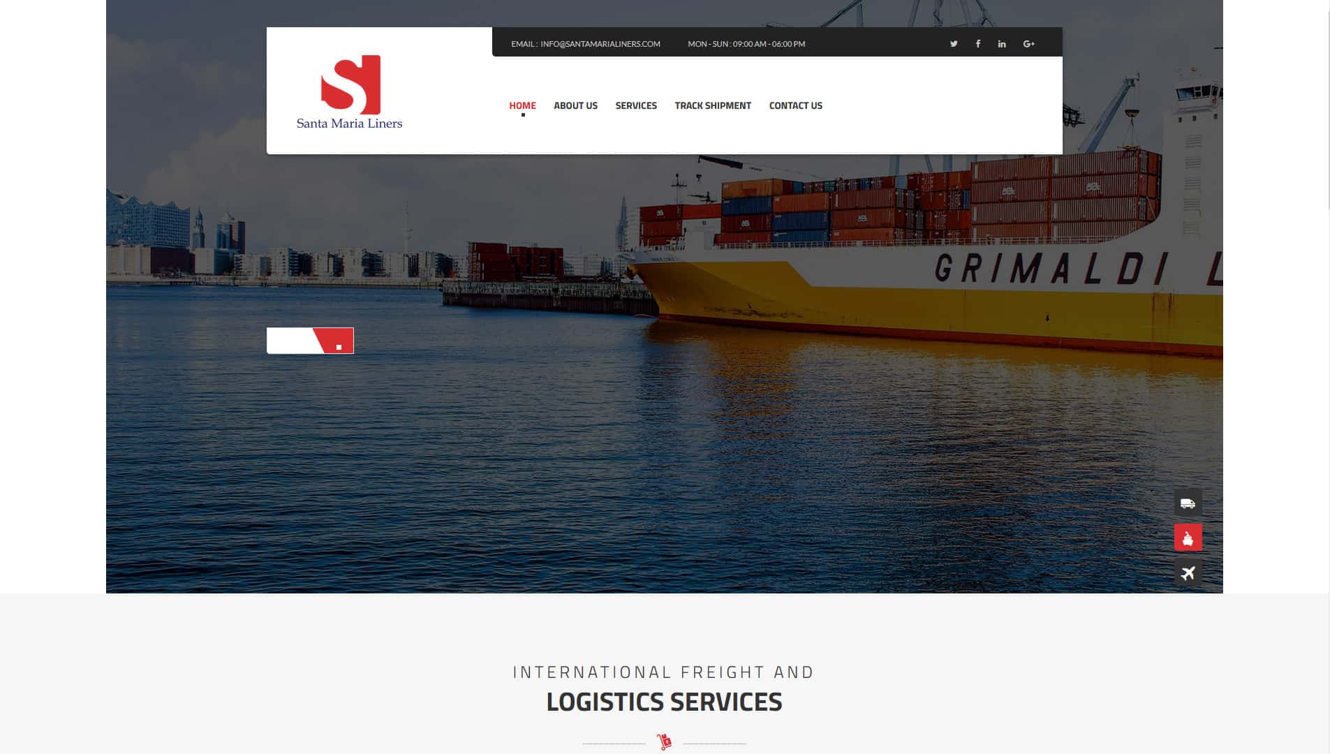 Santa Maria Liners Website